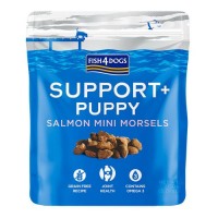 Fish4Dogs Support+ Puppy Joint Health Salmon Mini Morsels 150g
